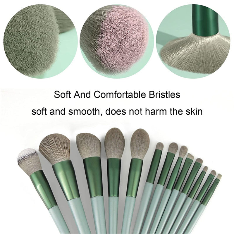 Lakerain Pro Beauty Brush Set – 13 Pieces